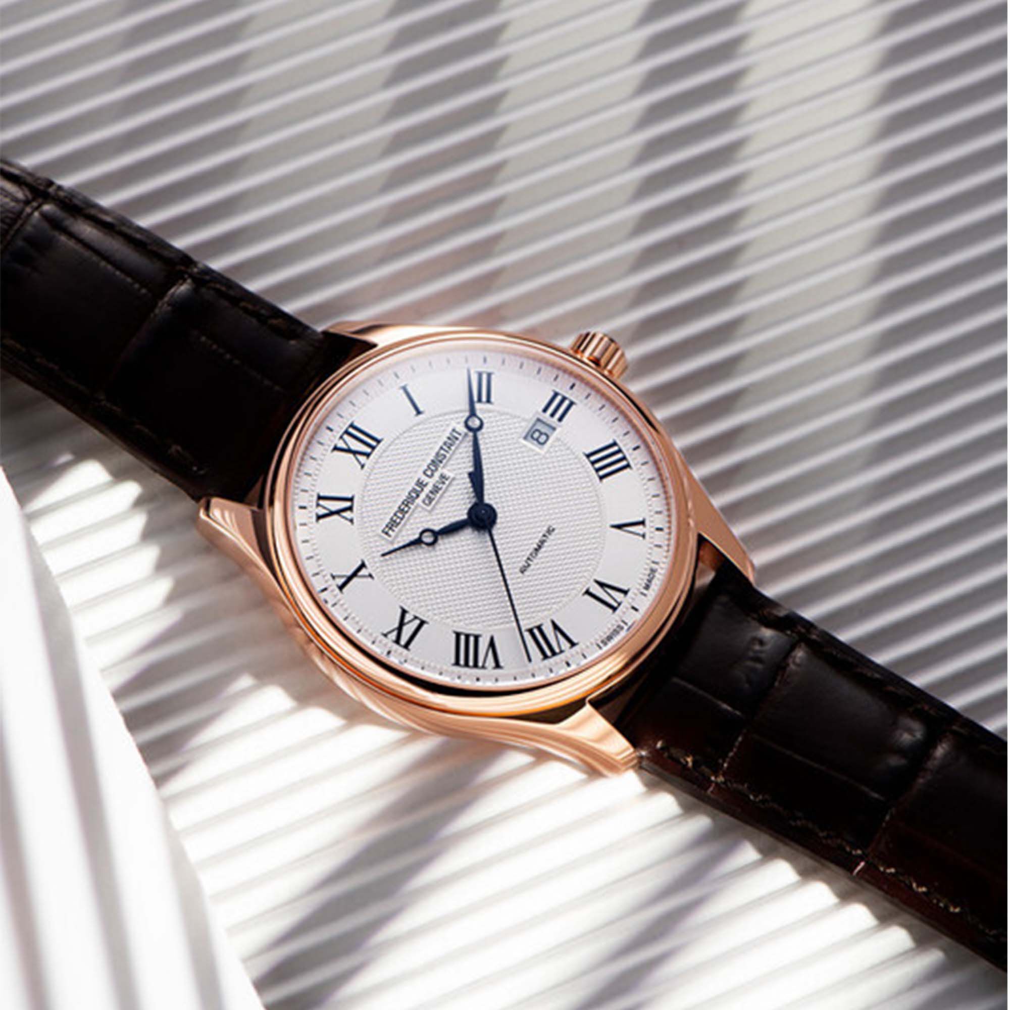 Frederique constant classics new arrivals index rose gold